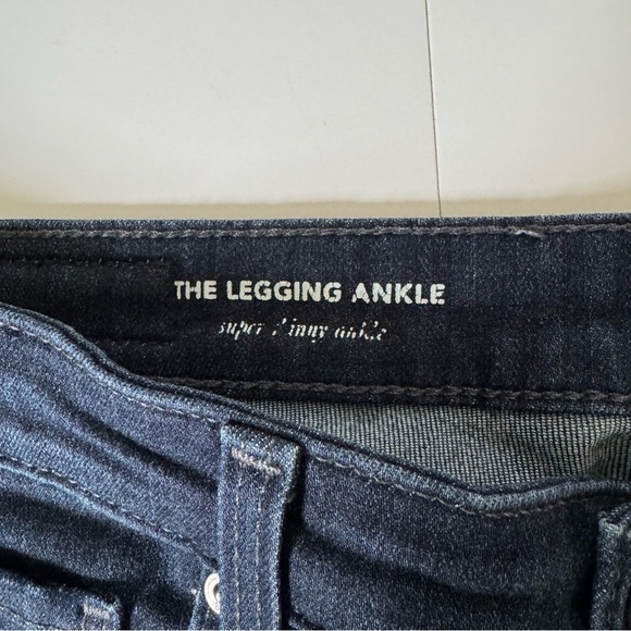 Adriano Goldschmied The Legging Ankle Dark Wash Skinny Stretch Jeans Women’s 26 - Picture 8 of 9